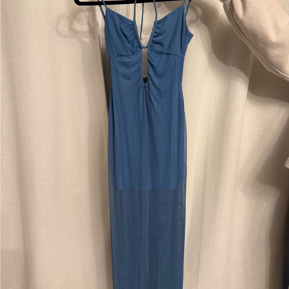 Vix Paula Hermanny Blue Dress